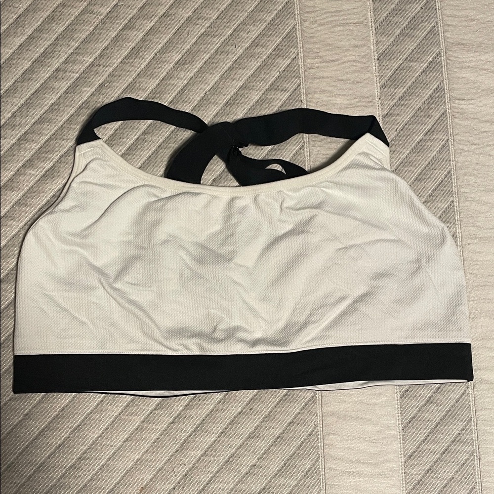 Colsie Black and White Sports Bra